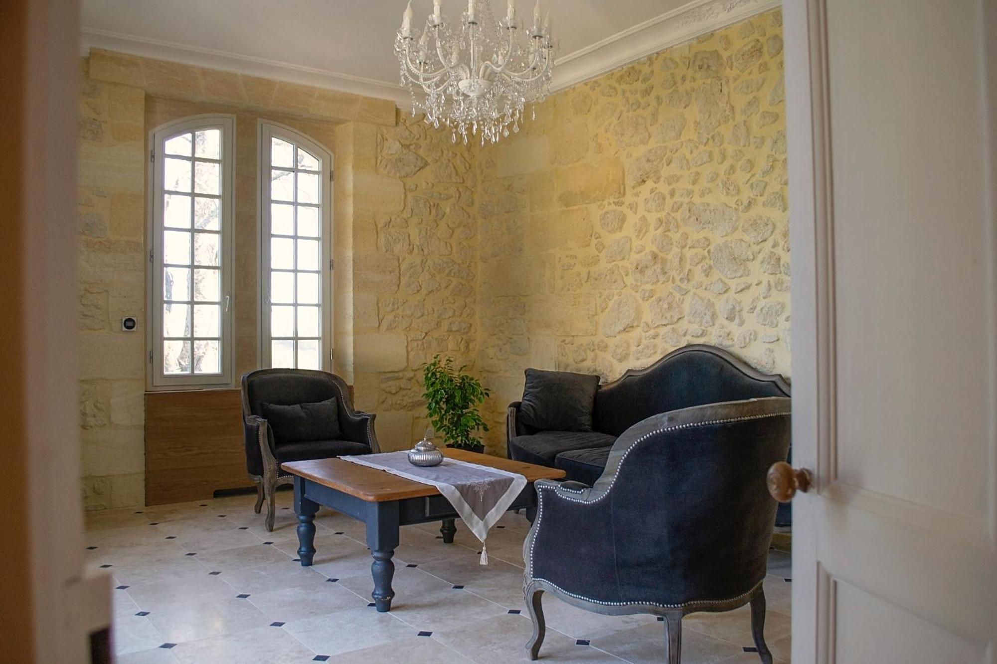 La Reserve Du Chateau De Roques Puisseguin Esterno foto